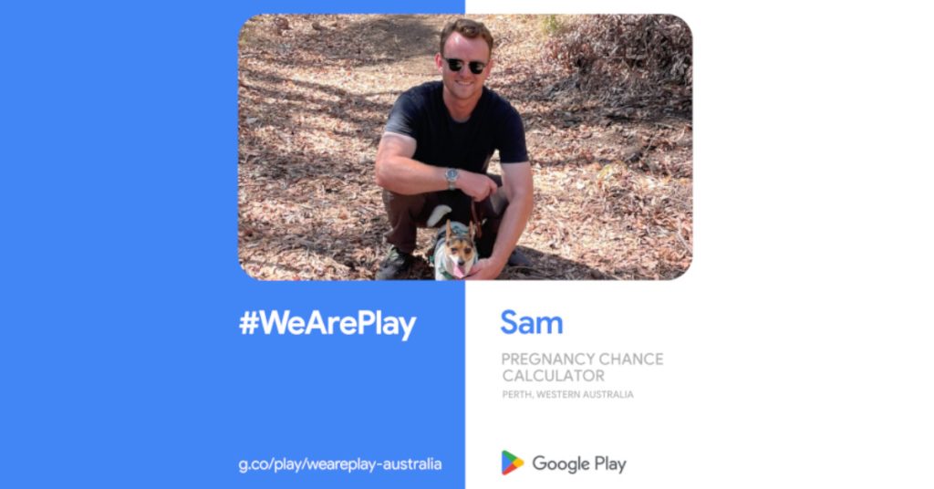 Pregnancy Chance Calculator Featured in Google's #WeArePlay Campaign!