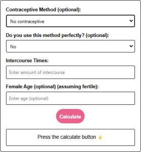 pregnancy chance calculator